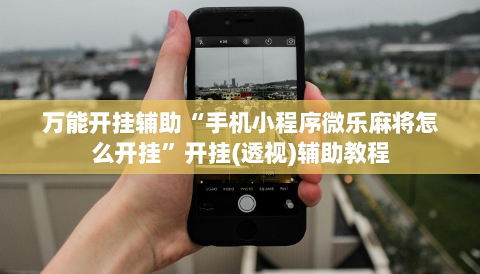 万能开挂辅助“手机小程序微乐麻将怎么开挂”开挂(透视)辅助教程